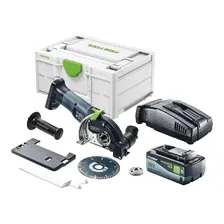 Festool DSC-AGC 18-125 FH Basic akumulatorowy system tnący z wolnej ręki 18 V 125 mm bezszczotkowy + 1x Акумулятор 8,0 Ah szybka Киев