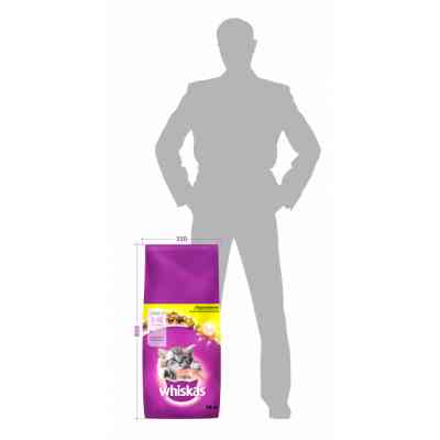 Сухий корм для кішок Whiskas з куркою для кошенят 14 кг (5900951014369) Вінниця