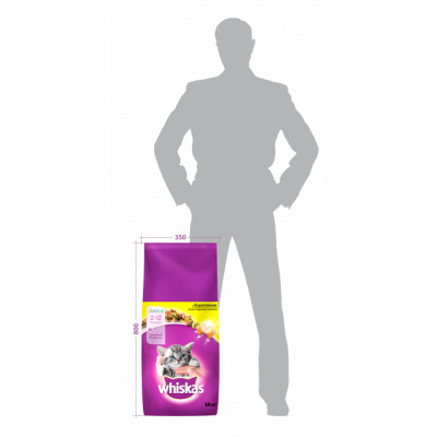 Сухий корм для кішок Whiskas з куркою для кошенят 14 кг (5900951014369) Вінниця - фото 3