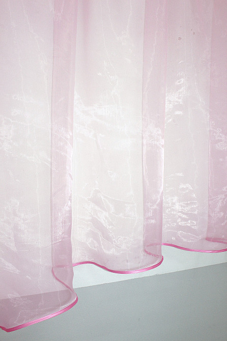 Кухонна занавіска (265х170см) на кухню, балкон колір рожевий 00к 59-493 Київ - фото 5