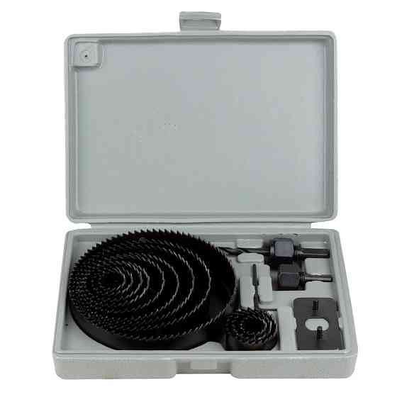 Коронки для дерева збірні Ø19, 22, 29, 32, 38, 44, 51, 64, 76, 89, 102, 127 мм SIGMA (1520161) Київ