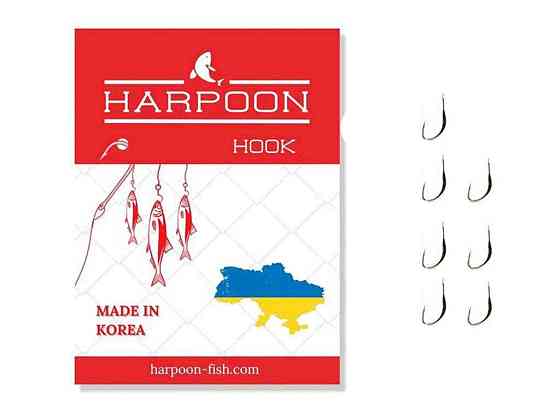 Гачок для мирної риби AJI DOUSKI GOLD №8 (7 шт/уп) ТМ HARPOON Київ
