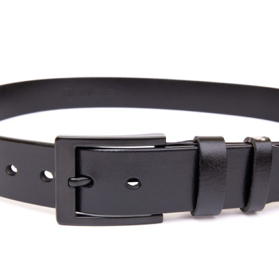 Ремень Vintage Мужской Черный (20382) Винница - изображение 2