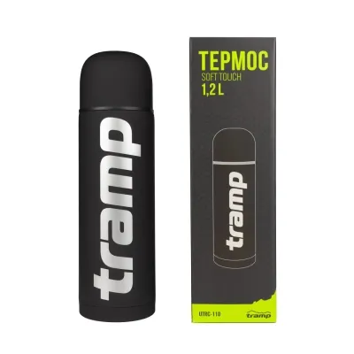 Термос Tramp Soft Touch 1.2 л Black (UTRC-110-black) Вінниця - фото 9