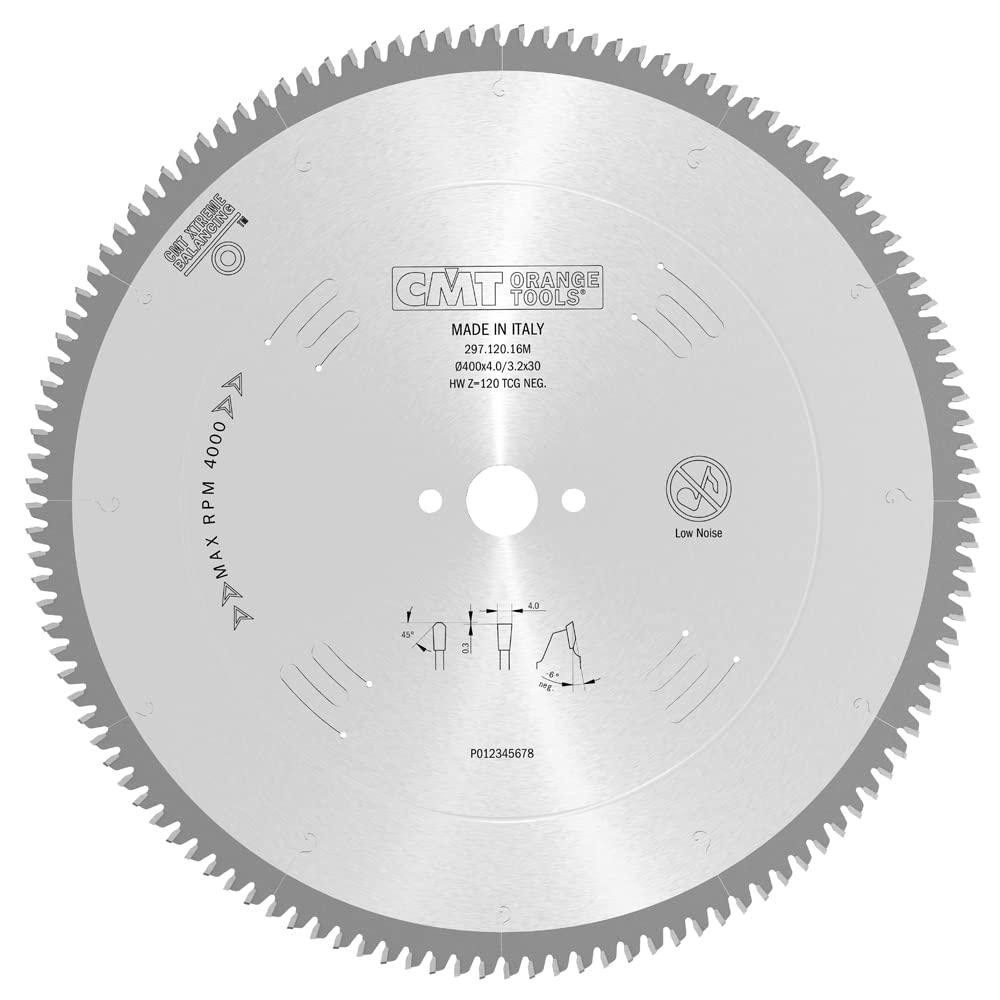 Пильний диск по алюмінію CMT 400x30x120Т K4.0/3.2 -6° Neg (297.120.16M) Одеса - фото 1