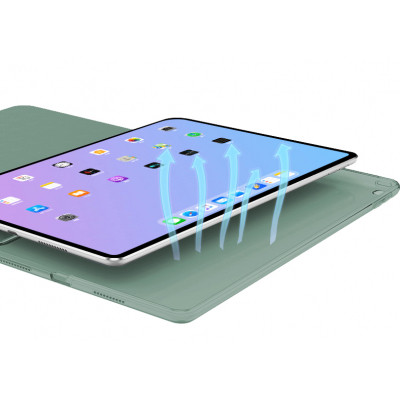 Чехол для планшета BeCover Tri Fold Hard Apple iPad mini 6 2021 Dark Green (706854) Винница - изображение 3