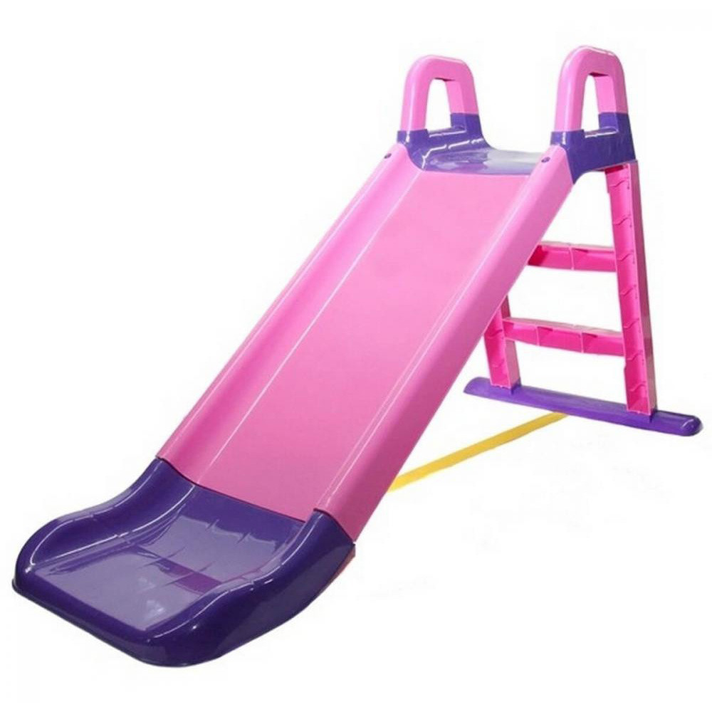 Детская горка пластиковая для дома Doloni 140 см для детей (Долони) Розово-фиолетовый Киев - изображение 2