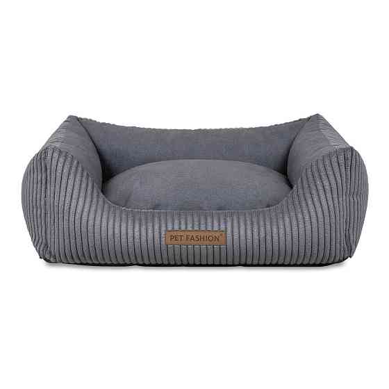 Лежак Pet Fashion DEVID для собак темно-серый 62*50*19 Киев