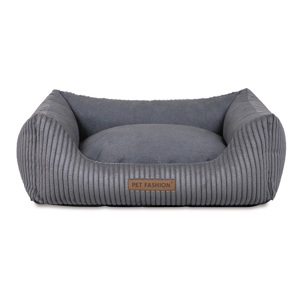 Лежак Pet Fashion DEVID для собак темно-серый 62*50*19 Киев - изображение 5