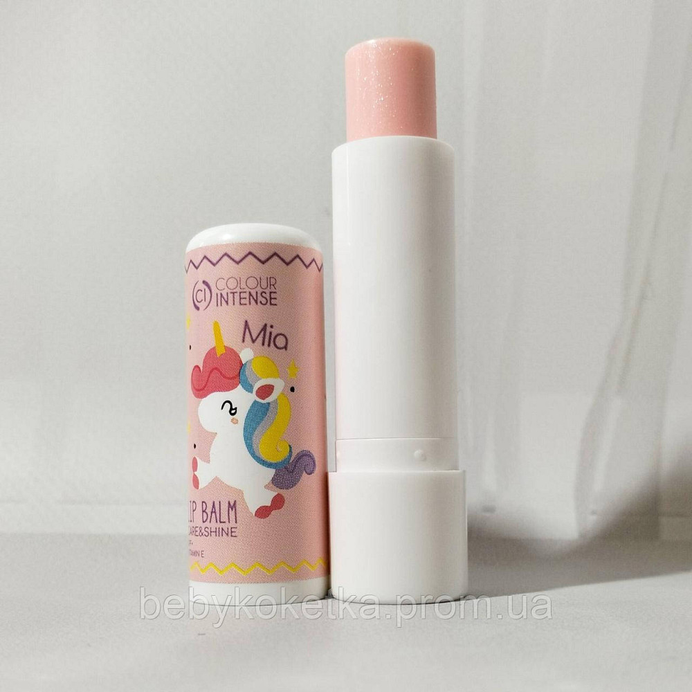 Дитячий бальзам для губ Colour Intense Mia Vitamin E Клубніка з перламутром Львів - фото 2