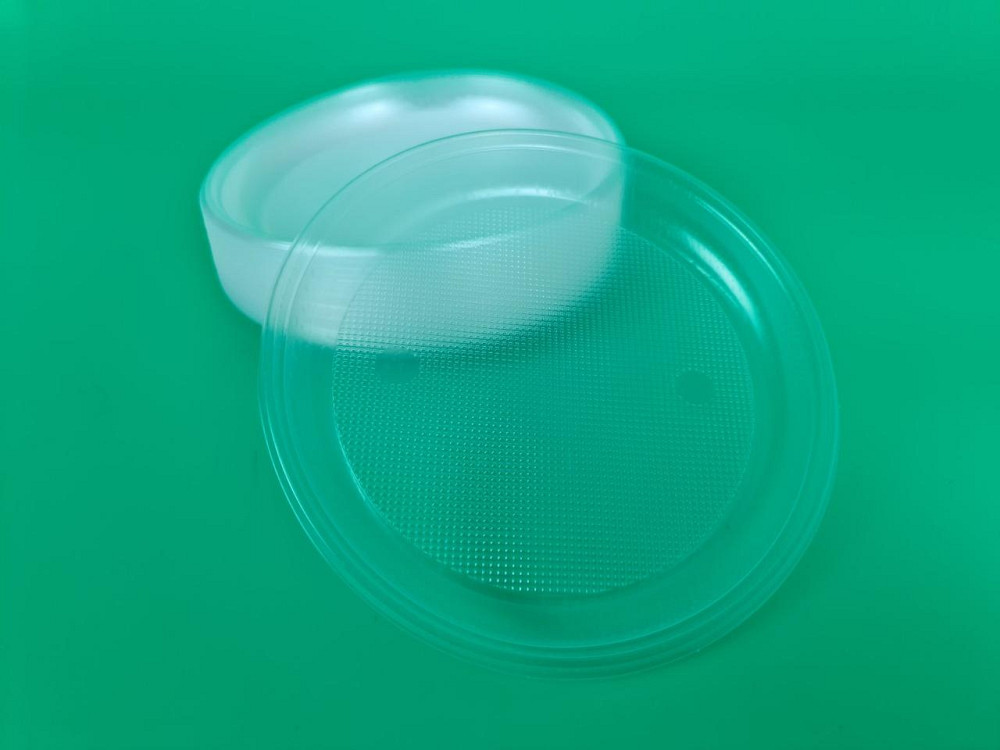 Тарілка одноразова діаметр 165 мм Суперпрозора (100 шт.) Харків - фото 1