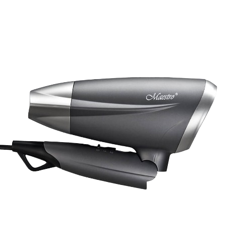 Фен для волосся (дорожній) 1400W (2 швидкості, складна ручка) MR-207  Maestro Житомир - фото 3