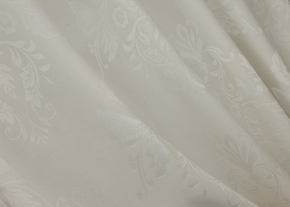 Комплект готових штор VR-Textil Софт № 1440ш Молочний 140х270 см 2шт (33-0338) Київ - фото 6