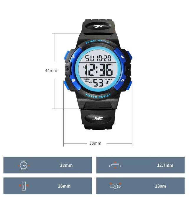 Дитячий наручний годинник для хлопчиків Skmei 2236 kids Diy Київ - фото 9