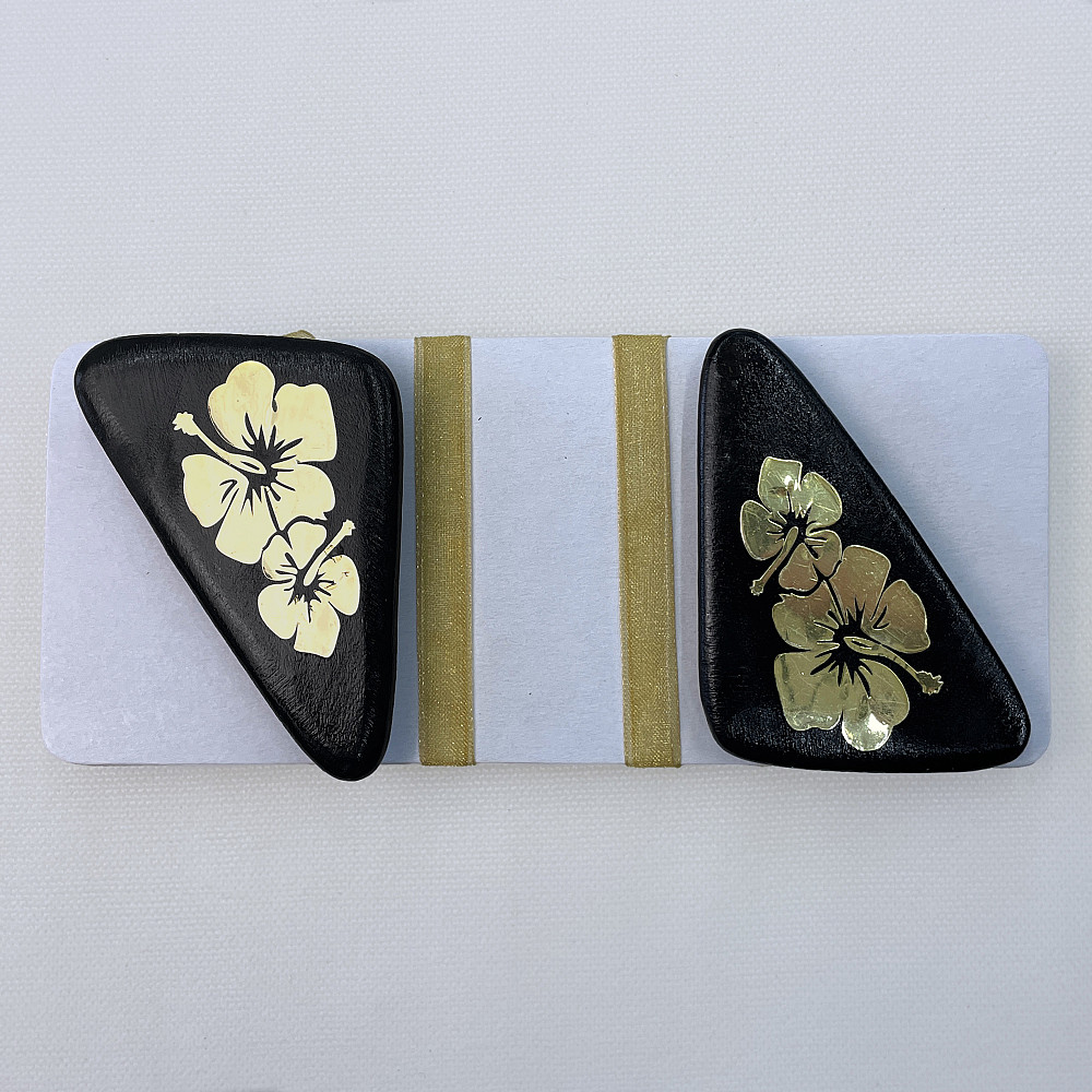 Магниты для штор и гардин Карпаты набор 2 шт Черный с золотистым (81-257) Киев - изображение 6