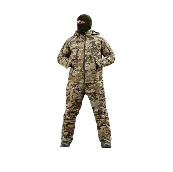 Костюм зимний тактический Octavian куртка и штаны пп8164 (k8 - 00) Мультикам 2XL Киев - изображение 1