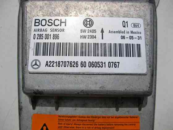 Mercedes-Benz  A2218707626 Блок управління подушок безпеки S-Class W221 CL C216 Одеса