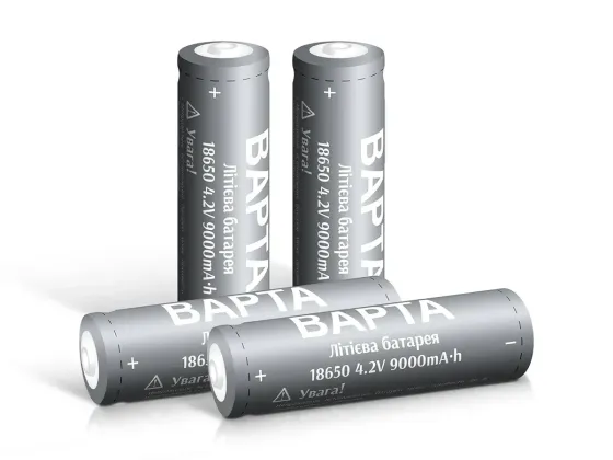 Аккумулятор 18650 BAPTA BP-0900 9000mAh 4.2V Li-Ion для фонарей, электроники и power bank Одесса