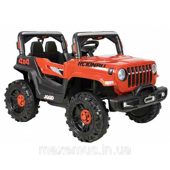 Детский электромобиль на аккумуляторе QD-V80 электромашина для детей с пультом управления Серая Мостиська