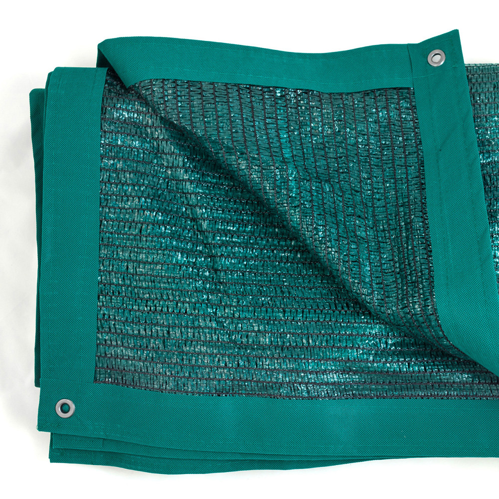 Сітка затіняюча 80% 4 м*4 м посилена з люверсами сітка для затінення Дніпро - фото 9