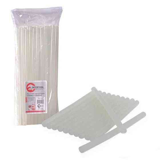 Комплект стрижнів клейових прозорих 11,2 мм*300 мм, пак. 1 кг Мукачево