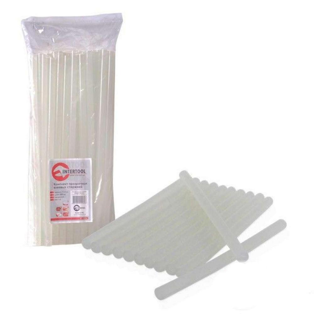 Комплект стрижнів клейових прозорих 11,2 мм*300 мм, пак. 1 кг Мукачево - фото 1