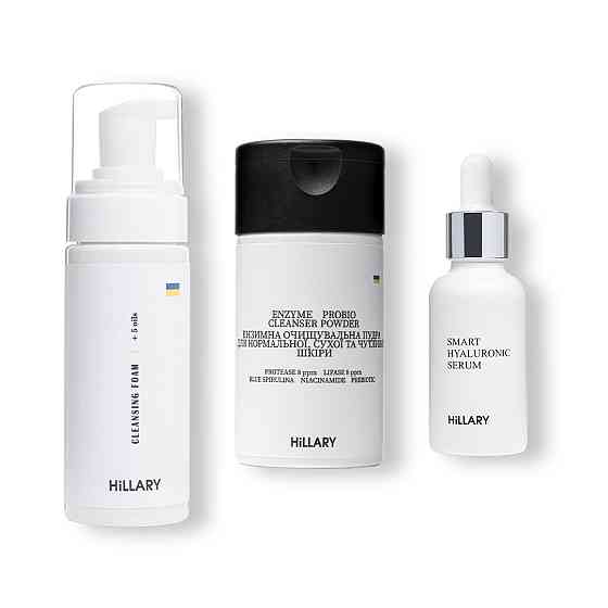 Набір Ензимне очищення та зволоження для шкіри нормального типу + Пінка Київ