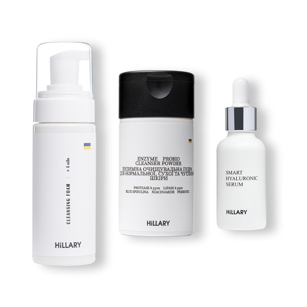 Набір Ензимне очищення та зволоження для шкіри нормального типу + Пінка Київ - фото 1
