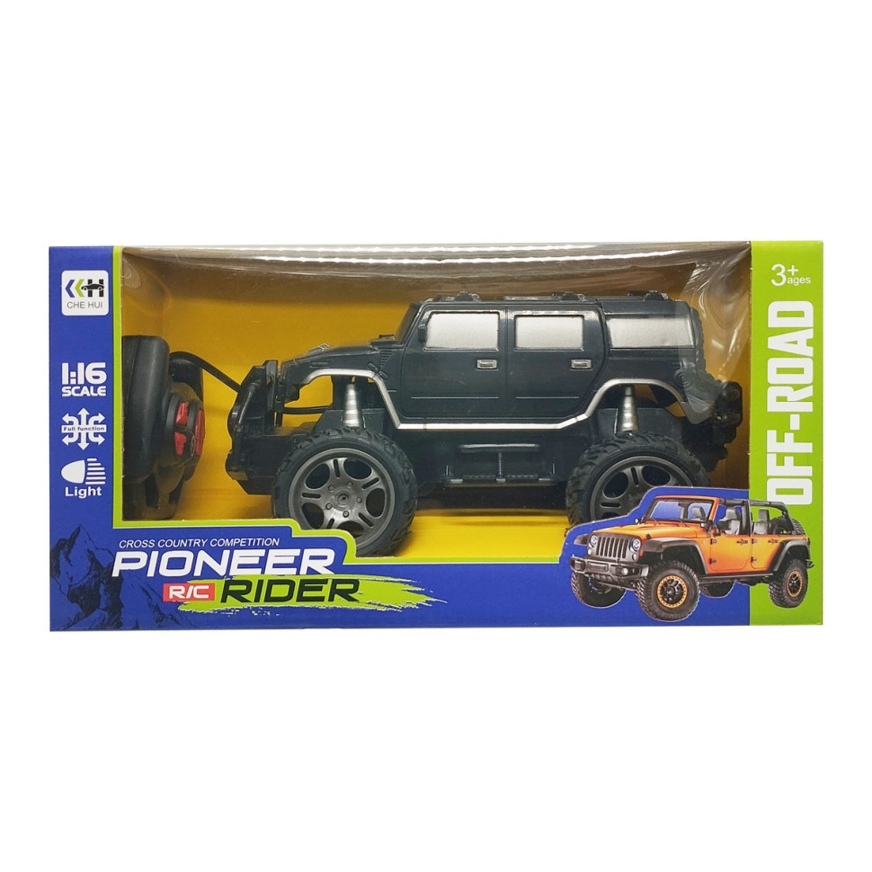 Дитяча машинка на радіокеруванні "Джип" 512A(Black) чорний, 1:16 Вінниця - фото 1