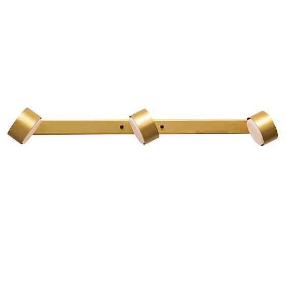 Настінний світильник MSK Electric Copter підсвітка на три плафони GX53 античне золото NL 80400-3 GD Одеса