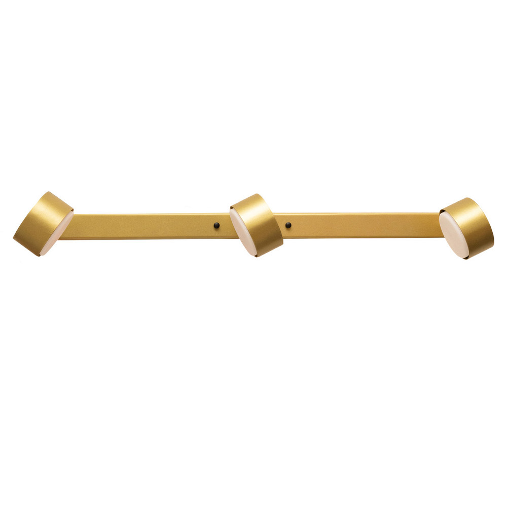 Настінний світильник MSK Electric Copter підсвітка на три плафони GX53 античне золото NL 80400-3 GD Одеса - фото 1