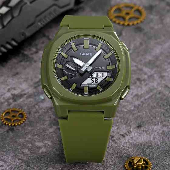 Skmei 2091AGWT Army Green White SBR Киев