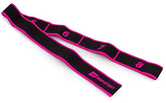 Резинка для фітнесу з петлями 12-30кг HS-N904GB рожева Київ