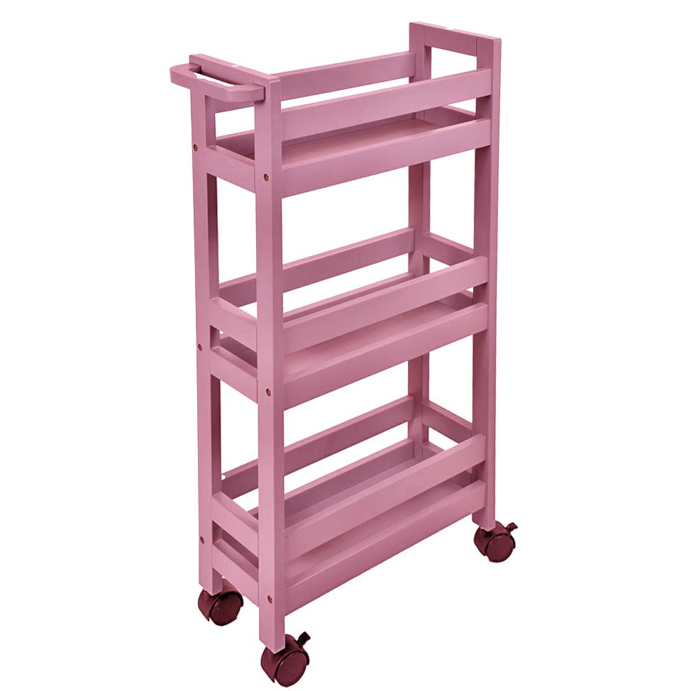 Этажерка для ванной на колёсиках 