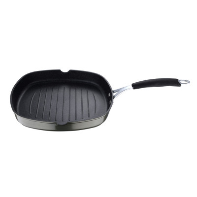 Сковорода Bergner Midnight, гриль 28x28 см (BG-30130-GR) Винница - изображение 2