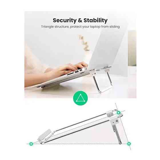 Підставка для ноутбука UGREEN LP230 Desktop Laptop Stand (Silver)(UGR-80348) (UGR-80348) Киев