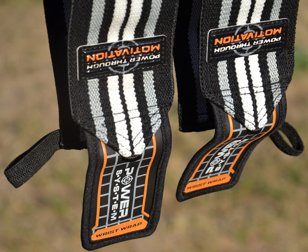 Бинти для зап'ясть (кистьові бинти) Power System PS-3500 Wrist Wraps Grey/Black  (пара) Каменское - изображение 9
