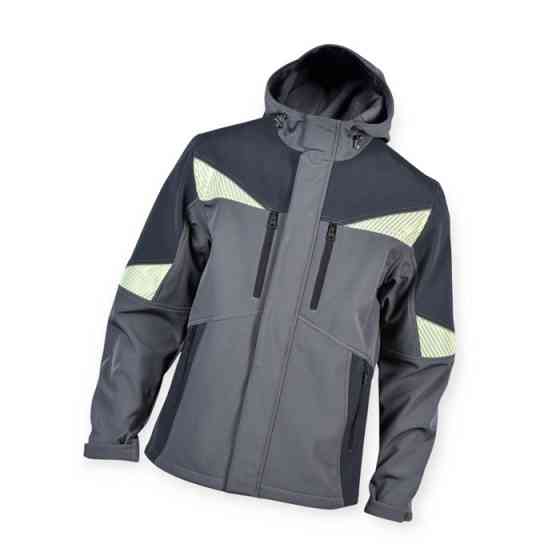 Куртка з капюшоном утеплена Kingston від вітру, дощу -10°С XL поліестер, поляр. фліс, 4 карм Мукачево