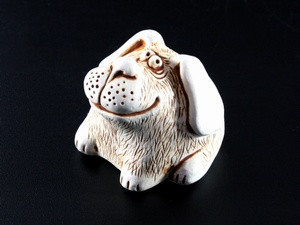 Фигурка Собачка Ушастая гипс Киев - изображение 1