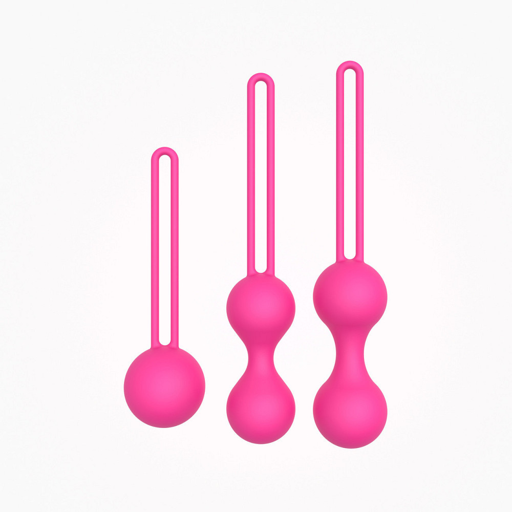 Набір вагінальних кульок - Erospace Sweet Play Kegel Balls Set A12 Sex Aura Київ - фото 2