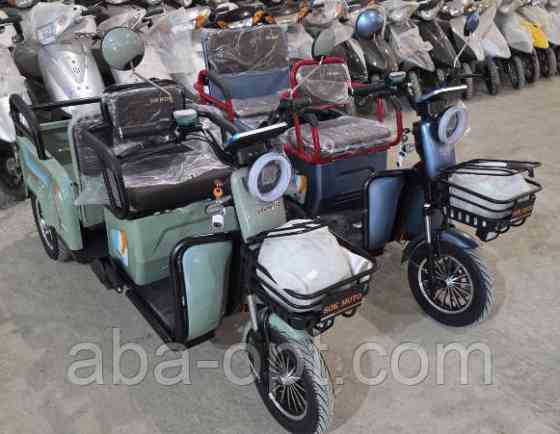 Електричний трицикл з кузовом SOK X3 МАХ 2000W-72V-28Ah шини 10" купити в інтернет-магазині Одеса