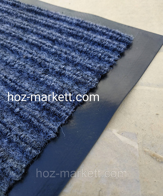 Коврик 90 х 150 см серый грязезащитный килим Харьков - изображение 10