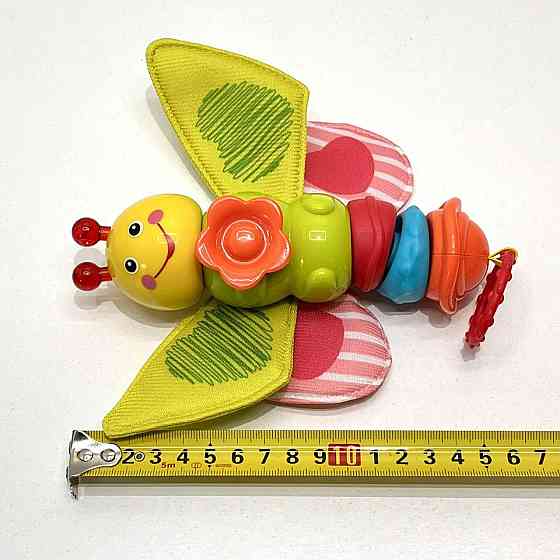 Брязкальце дитяче Limo Toy Метелик 20 см (HB-0033) Чернигов