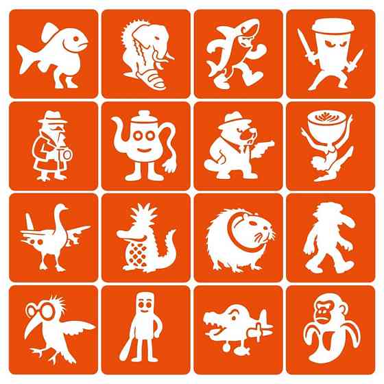 Набор трафаретов для биотату 