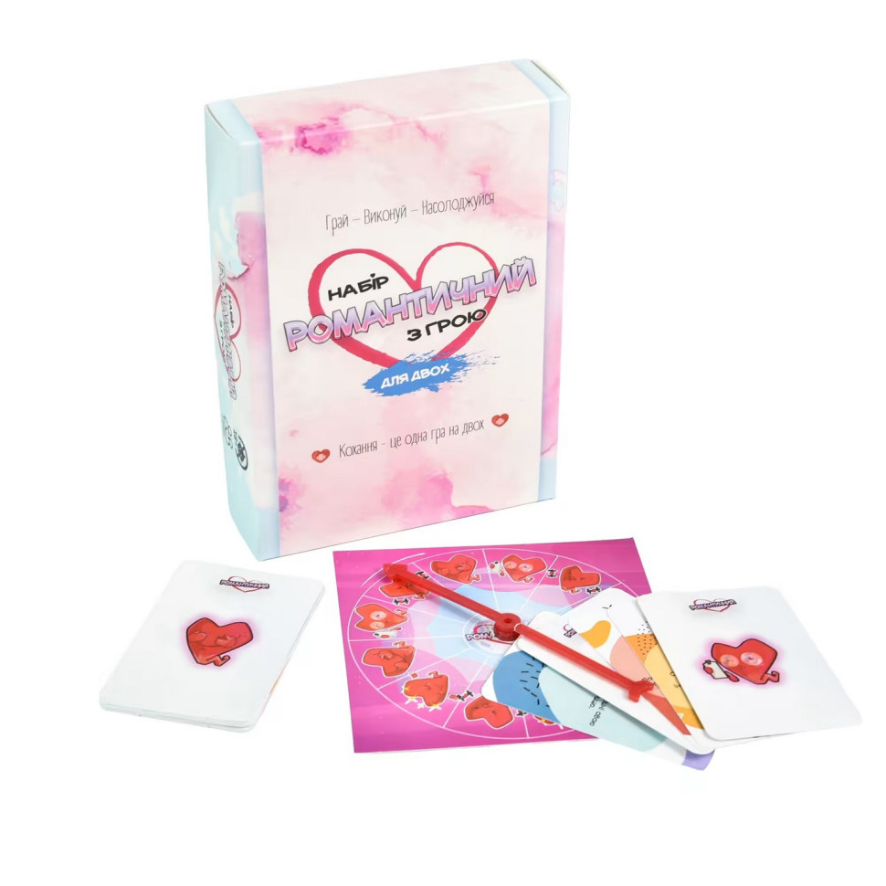 Карточная игра «Набор романтический с игрой» 30470, 110 карточек Винница - изображение 2