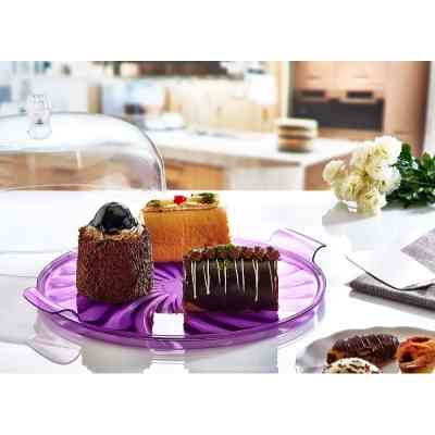 Тортовница Irak Plastik Kristal Зелена (5331) Винница