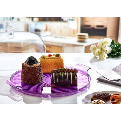 Тортовница Irak Plastik Kristal Зелена (5331) Винница - изображение 2