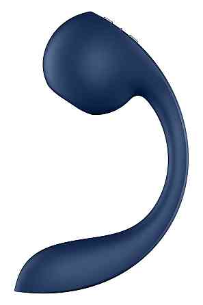 Вібратор для точки G і клітора Satisfyer Pro+ Wave 4 Connect App із застосунком, синій Sex Aura Київ
