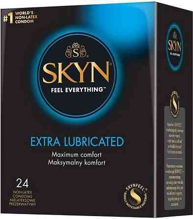 Презервативи - Skyn Extra Lube, 24 шт. Sex Aura Київ