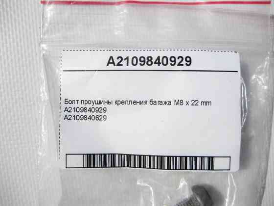 Mercedes-Benz  A2109840929 Болт з головкою торкс T40 вуха кріплення багажу M8 x 22 mm Одесса